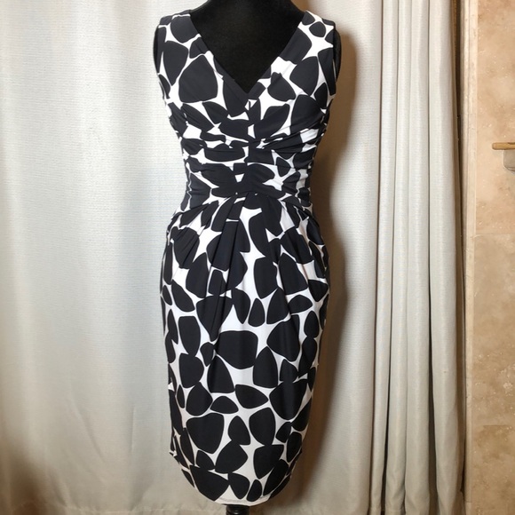 Phase 8 Graphic Print Midi Dress Size 12 - Picture 1 of 4